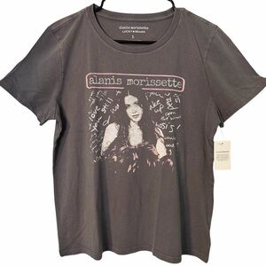 Alanis Morisette Lucky Brand Women’s Tee NWT Gray